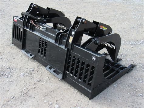 grapple skid steer loader|everything attachments grapple bucket.